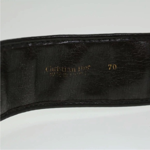 Auth Christian Dior belt 30.3 /70cm main image 5